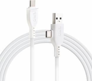 ERD Micro USB Cable 1 m UC-102, 2 in 1 Metal Data Cable, 90W Super Fast Charging, Durable Compatible with Type C, Lightning Devices, USB-C TO C, USB-C to Lightning