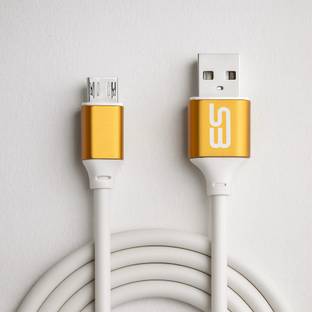 SB Micro USB Cable 1 m Metal Micro USB Cable [Android] 2.4A Fast Charging Suitable for Samsung, Redmi, Oppo, Honor, Nokia, All Mobile