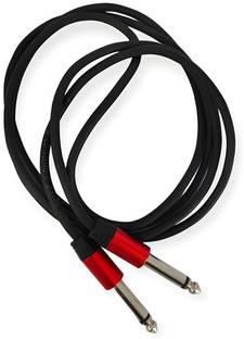 TZ SMART Mono Audio Cable 1.5 m 6.35Mm To 6.35Mm Jack Mono To Mono Audio