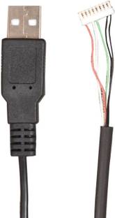 HexaGear Power Cord 1 m 100% Original Heavy Morpho Cable Wire mso-1300 e e2 e3 Finger Print Scanner 1 m Power Cord (Compatible with mso-1300 e2, Morpho device, mso-1300 e3, mso-1300 e, Black) used with Biomatric, Morpho Device, Finger Print Scanner)