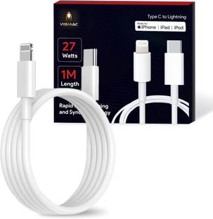vismac Power Cord 3 A 0.99 m i_Phone Cable, [MFi Certified] USB C to Lightning Cable Fast Charging Cord