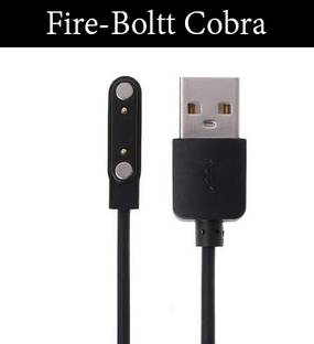 HexaGear Power Cord 0.3 m Fire-Boltt Cobra BSW086 Bluetooth Calling Smartwatch Magnetic Charging Cable