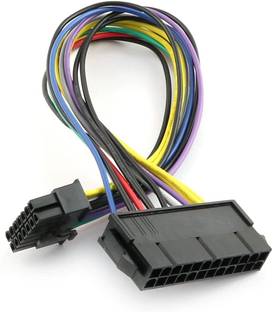 WiredCom Power Sharing Cable 0.2 m PC-Power Supply Upgrade Manually Convert 24-Pin to 14-Pin Cable