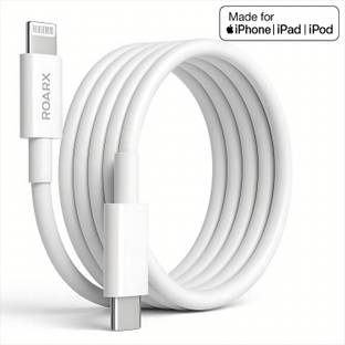 RoarX Lightning Cable 6 A 1 m Original quality Type-C to Lightning Cable Apple Certified (Mfi) Sync & Charge Cable
