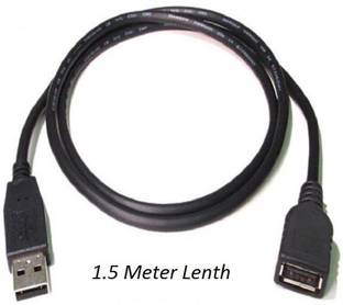 99Gems Reversible USB 2.0 2 A 5 m 5 Meter Lenth Male To Female Extension