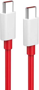 SWAPKART Type C 1 m Oneplus Dash Warp Charge 6.5A Type-C To Usb C Pd Data Sync Fast Charging