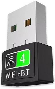 DooBuy Type C 1 m 2 in 1 Wireless BT WiFi Dongle, Dual Band Bluetooth and WiFi Adapter