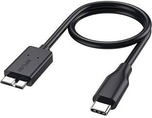 ALRITO Type C 0.3 m USB C to Micro B 3.0 Cable (5 Gbps), USB 3.1 External Hard Drive Cable