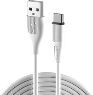 Portronics Type C 3 A 1 m Silklink 3A USB to Type C Fast charging Cable for Lightning Devices, Premium Silicon Cable