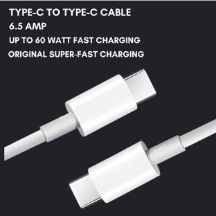 RoarX Type C 6 A 1 m TPE C to C cable fast Charging for type c to c cable