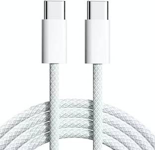 RoarX Type C 10 A 1 m Nylon Braided Braided 25W-45W TYPE-C TO TYPE-C FAST CHARGING CABLE