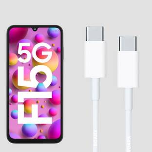 SANNO WORLD Type C 6 A 1 m TPE C to C Cable Fast Charging for Samsung F15 Original type c to c cable