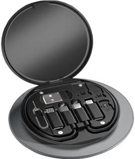 BASS BLING Type C 5 A 0 m copper New Multi USB Adapter Set, USB C to Lighting USB Converter Kit,Charging Cable Set USB A & Type C to Male Micro/Type C/Lighting for Data Transfer,Card Storage,Tray Eject Pin,Phone Holder