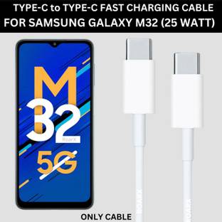RoarX Type C 6 A 1 m TPE C to C cable Fast Charging for M32 5G Original type c to c cable