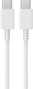 MYVN Type C 1 m Samsung Type C To Type C Fast Charging Cable Compatible For Samsung Galaxy Superfast Power Cable A54/ A15/ A14/ A34/ A23/ F54/ F34/ F23/ F14/ M14/ M34/M33/S21 Fe/S22/S23/S23 Fe 5G/S24,-Only