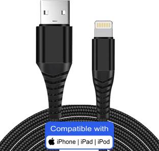 Kratos Type C 2 A 1 m USB to Lightning Cable For Fast Charging
