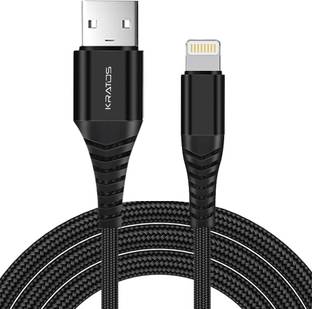 Kratos Type C 2 A 1 m USB to Lightning Cable For Fast Charging