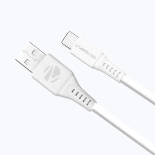 ZEBRONICS USB Type C Cable 2.4 A 1 m PVC ZEB - TU240P PLUS
