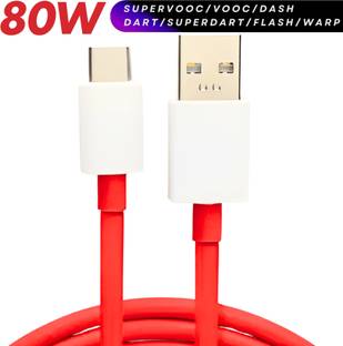 RoarX USB Type C Cable 8 A 1 m TPE Super Vooc 80w cable compatible with Oneplus 80W Charging Cable USB to Type C Warp Charger SuperVooc/Dash Super Charge Cable for Oneplus 12,12R,11,11R,10 Pro,10R,10T,9RT,9R,8T Nord 4, CE4, 3,CE3 Lite, Nord 2,Ce 3 5G,Ce3 Lite