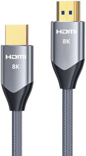 Verilux USB Type C Cable 6.6 m 8K HDMI 2.1 Cable 6.6FT, 48Gbps High Speed Braided HDMI Cord 4K@120Hz 8K@60Hz