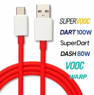 ULTRADART USB Type C Cable 6.5 A 1 m OEM 65W-10W/WARP/DASH/SUPERVOOC/SUPERDART CHARGER