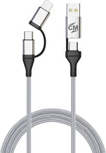 Callmate USB Type C Cable 2 A 1 m 4 in 1 USB Type C to Type C Fast Charging for all devices