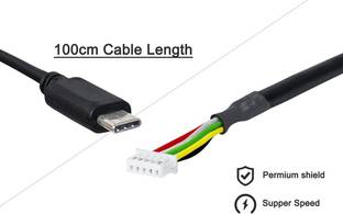 MANTRA USB Type C Cable 2 A 1.2 m C TYPE REVERSIBLE REPLACEMENT FINGERPRINT SCANNER BIOMETRIC CABLE