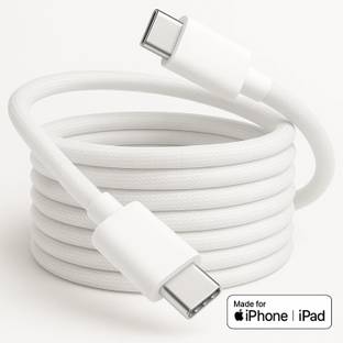 RoarX USB Type C Cable 6 A 1 m Nylon Braided Fast Charging Braided 60W Braided USB-C charging Cable for Iphone 15/15 Pro/ 15 Pro Max