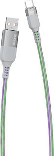 DUDAO USB Type C Cable 5 A 1.23 m RGB Light Effect L9X-TC Fast Charging