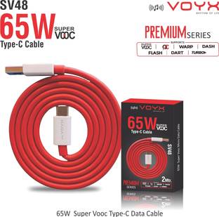 VOYX USB Type C Cable 6.5 A 2 m SuperFast Charging Cable