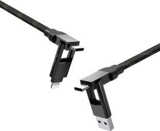 URBN USB Type C Cable 5 A 1.22 m 4 in 1 Quad 100W Mfi Certified