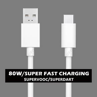 SUFO USB Type C Cable 8 A 1.02 m 80W_8A SUPER FAST CHARGING CABLE SUPPORT SUPER VOOC, SUPER DART, FLASH, TURBO