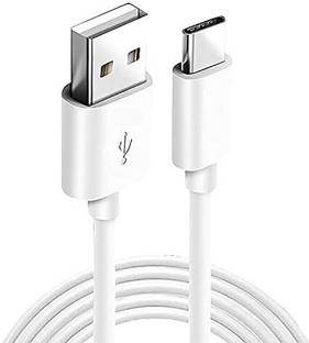 Tromer USB Type C Cable 1 m 3.1 Amp C-Type High Speed Micro USB Fast Charging and Data/Sync Cable for Power Bank Bluetooth Car Charger Mobile Tablet PC Laptop C-Type Cable (White)