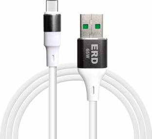 ERD USB Type C Cable 1 m UC-140 USB Type-C Metal Data Cable, 65W Fast Charging, Durable, High Strength with 5mm OD cable
