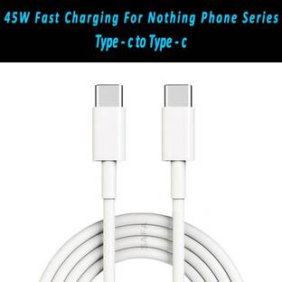 Safa USB Type C Cable 4.5 A 0.99 m 45W TYPE-C TO TYPE-C FAST CHARGING CABLE SUPPORT
