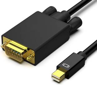 ULTRABYTES VGA Cable 1.5 m Mini DP/Displayport to VGA Cable Adapter