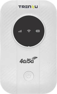 Trenzu 4G LTE WiFi Dongle | 150Mbps Portable Hotspot | Universal SIM Support 150 Mbps Data Card ,Calls not Supported