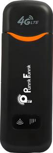 PunnkFunnk Data card 4G LTE Wireless USB Dongle Stick with All SIM Network Support 7.2 Mbps Data Card ,Calls not Supported