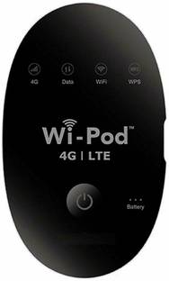 Wi-POD WD670 4G All Sim Supported 4G Router(Sold By IT KING) 150 Mbps Data Card ,Calls not Supported