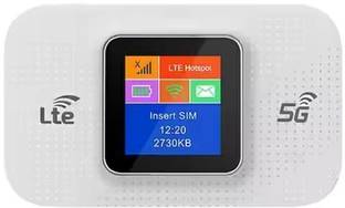 MARS 5G/4G LTE Wireless Dongle All SIM Support 150Mbps WiFi 2100mAh Battery Plug&Play Data Card
