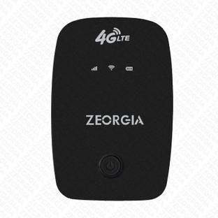 Zeorgia 4G LTE Portable WiFi Hotspot Dongle with Multi SIM Network Support 150 Mbps Data Card ,Calls not Supported
