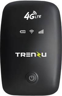 Trenzu Pocket WiFi Dongle | 150Mbps Portable Hotspot | Universal SIM Support 150 Mbps Data Card ,Calls not Supported