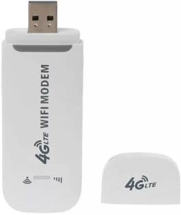 Orlov 4G Wireless Single Band Modem 150 Mbps WiFi Router with All Sim Support Data Card