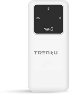 Trenzu 4G LTE WiFi Dongle with 10000mAh Power Bank | Dual SIM (Nano + eSIM) 150 Mbps Data Card ,Calls not Supported