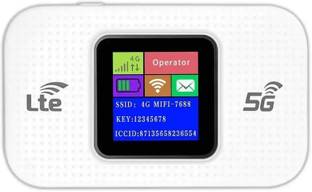 X88 Pro 5G/4G LTE WiFi Dongle LCD|Portable Hotspot |SIM Support | Travel Internet Device Router 0 GHz 150 Mbps Wifi Speed NA MiFi (Sim Based)