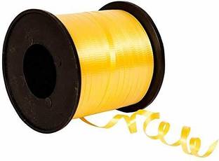 SYGA Yellow Balloon, Gift and Craft Ribbon