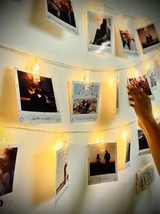 specialyou.in White Photo Clips for Home, Party, Birthday Decoration, Anniversary (Pack of 14)
