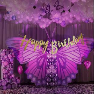 RP Bazaar Purple, White, Pink Decoration