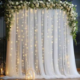 SpecialBox White Net Curtain