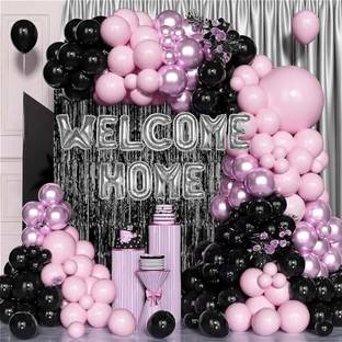 specialyou.in Pink, Black, Lavender Special You Welcome Home Decoration Items kit